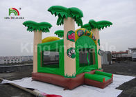 el castillo de salto inflable de coco de los 5x4.5m de los niños verdes del árbol/explota la casa de la despedida