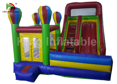 PVC Tarpualin 4 de 0.55m m en 1 gorila de salto inflable combinada con la diapositiva para los niños