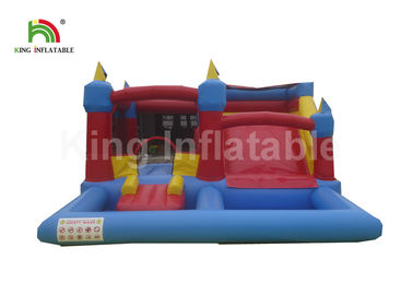 Gorilas inflables del niño al aire libre ignífugo con la piscina de la diapositiva/de agua