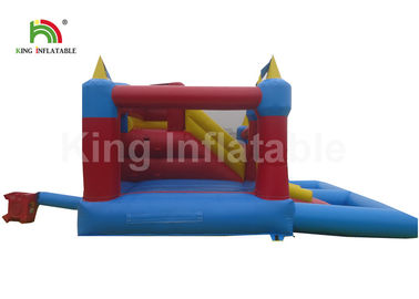 Gorilas inflables del niño al aire libre ignífugo con la piscina de la diapositiva/de agua