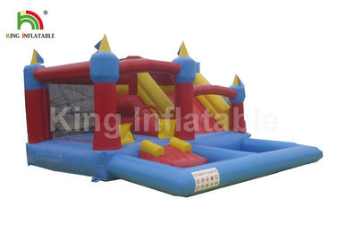 Gorilas inflables del niño al aire libre ignífugo con la piscina de la diapositiva/de agua
