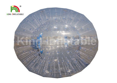 Del aire bola inflable de Zorb el 1.2m del diámetro transparente firmemente para rodar abajo