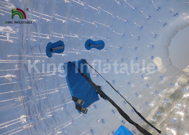 Del aire bola inflable de Zorb el 1.2m del diámetro transparente firmemente para rodar abajo