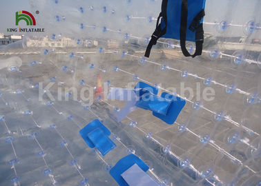 Del aire bola inflable de Zorb el 1.2m del diámetro transparente firmemente para rodar abajo