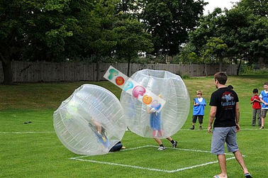 bola de parachoques inflable del PVC del 1.2m para los niños y los adultos/la bola del tope del cuerpo