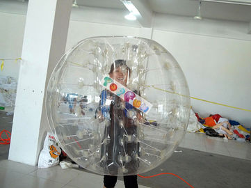 bola de parachoques inflable del PVC del 1.2m para los niños y los adultos/la bola del tope del cuerpo