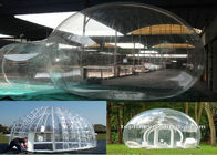 Tienda inflable transparente de la burbuja/tienda clara para la exposición y la demostración comerciales