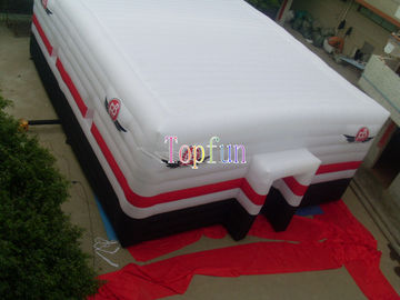 Tienda inflable del acontecimiento de la tienda/el 12m del blanco de la tela inflable cuadrada más ligera de la prenda impermeable