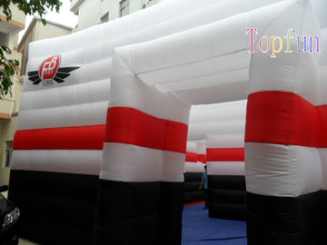 Tienda inflable del acontecimiento de la tienda/el 12m del blanco de la tela inflable cuadrada más ligera de la prenda impermeable