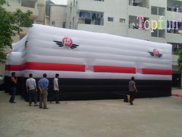 Tienda inflable del acontecimiento de la tienda/el 12m del blanco de la tela inflable cuadrada más ligera de la prenda impermeable