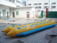 Barco de plátano para la venta/la línea doble barcos inflables de la pesca con mosca del tubo para la persona emocionante de los deportes 16 de la playa del verano