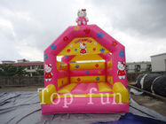 El castillo de salto inflable divertido para los niños/adulto modificó color y tamaño para requisitos particulares