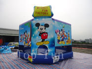 Castillos animosos comerciales inflables al aire libre de los niños pequeños para el alquiler Mickey Mouse