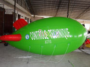 Globo de tierra del helio de la publicidad inflable al aire libre grande del dirigible no rígido con el PVC de 0.18m m - de 0.2m m