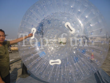 La bola zorbing inflable del patio trasero del entretenimiento, al aire libre infla la bola de rodillo para los niños