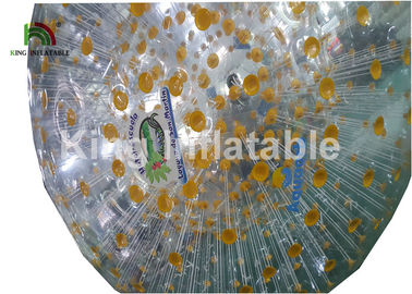 Bola inflable hermética de Zorb, bolas del tope del cuerpo del PVC del diámetro 1.0m m de 3M