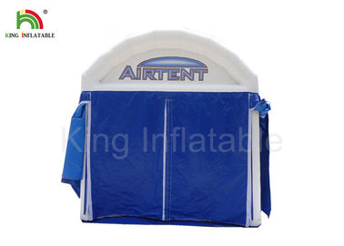 Pequeña tienda inflable azul hermética del aire de la estructura de la casa para diversos acontecimientos
