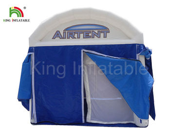 Pequeña tienda inflable azul hermética del aire de la estructura de la casa para diversos acontecimientos