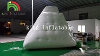los 4m x juguete inflable verde/blanco de 3M del agua/mini iceberg del PVC para el parque del agua
