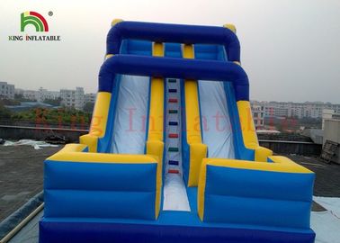 Diapositiva seca de la gran playa doble inflable de las gradas por dos años al aire libre de garantía