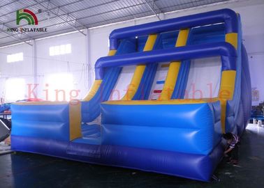Diapositiva seca de la gran playa doble inflable de las gradas por dos años al aire libre de garantía