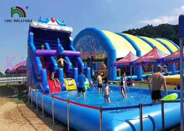 Los parques inflables del agua de la lona de Multitheme/explotan los juguetes del agua