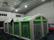 La fácil instalación inflable gigante impermeable verde/del blanco del acontecimiento de la tienda y desmonta