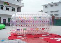 Paseo inflable del agua del rodillo del agua del PVC/de TPU en el juguete con tamaño y color modificados para requisitos particulares