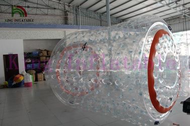 Paseo inflable al aire libre modificado para requisitos particulares en juguete del balanceo del PVC/de TPU de la bola del agua para el parque del agua