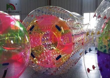 Riegue el juguete inflable colorido del balanceo del agua del juego por el PVC/TPU de la resistencia al fuego 1.0m m
