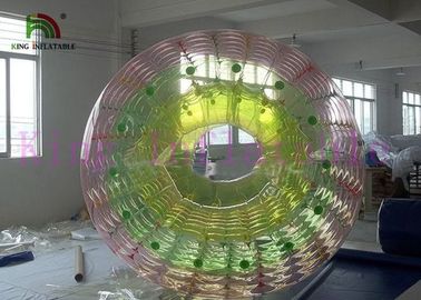 Calidad comercial inflable divertida colorida grande popular del juguete/del rodillo del agua para los niños