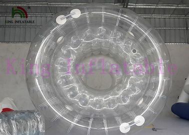 Bola de balanceo inflable clara del juguete del agua/del agua con los puntos claros