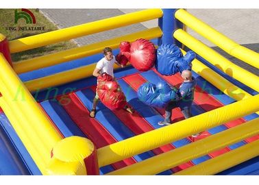 Los juegos inflables de los deportes de los adultos y de los niños modifican el patio del boxeo para requisitos particulares