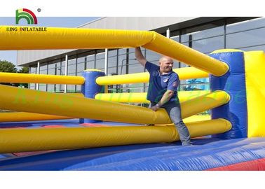 Los juegos inflables de los deportes de los adultos y de los niños modifican el patio del boxeo para requisitos particulares