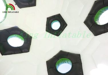 El fútbol multicolor explota el material animoso de la lona del PVC del artículo 0.55m m de la casa