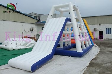 diapositiva inflable del juguete del agua de la lona del PVC de 0.9m m para los adultos/el equipo inflable del agua