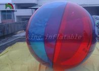 Paseo inflable semi transparente del PVC del artículo en la bola del agua para el parque de atracciones