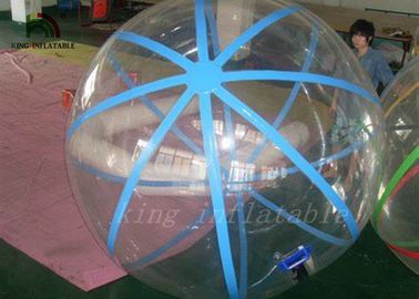 Paseo inflable colorido del PVC/de TPU en el diámetro de la bola los 2m del agua para los artículos del agua