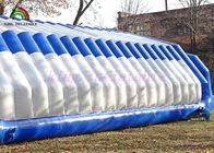 Color blanco/azul del PVC de la tienda inflable gigante al aire libre durable del acontecimiento