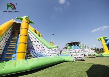Artículo brillante inflable del color del parque de atracciones del patio combinado de Multiplay