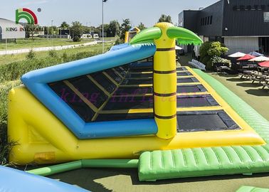 Artículo brillante inflable del color del parque de atracciones del patio combinado de Multiplay