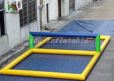 Tamaño inflable hermético durable modificado para requisitos particulares el 12m (L)*6m de la corte de voleibol de playa del tamaño (W) para jugar de los adultos de los niños