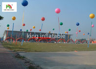 los productos inflables rojos de la publicidad del PVC del diámetro de 3M/la publicidad gigante hincha