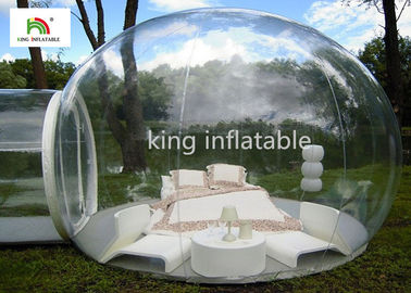 tienda inflable transparente de la burbuja de los 4.5m con el túnel para el alquiler que acampa al aire libre