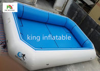 SGS inflable portátil material azul del CE EN14960 de las piscinas de Platón