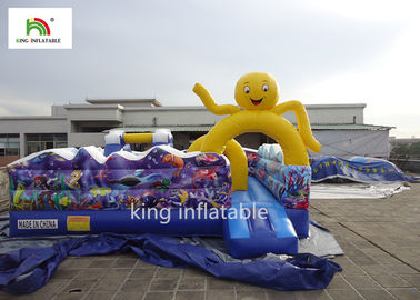 Entretenimiento al aire libre inflable de los juegos los 5m de la despedida de la casa del salto del océano