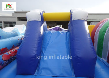 Entretenimiento al aire libre inflable de los juegos los 5m de la despedida de la casa del salto del océano