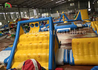 La aguamarina al aire libre flotante inflable gigante del verano del parque del agua parquea la talla 30*25 m de los juegos del deporte
