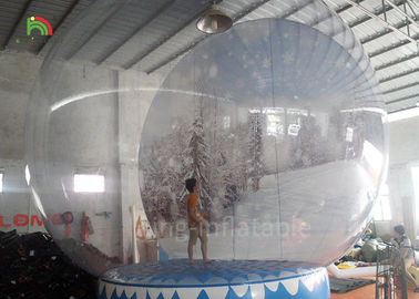 las bolas de nieve inflables de la publicidad del tamaño humano de 4 m/explotan el globo de la nieve