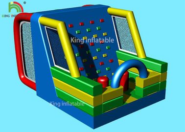 Pared que sube de los deportes de los juegos del fútbol de la cosechadora inflable impermeable de la pena para los adultos